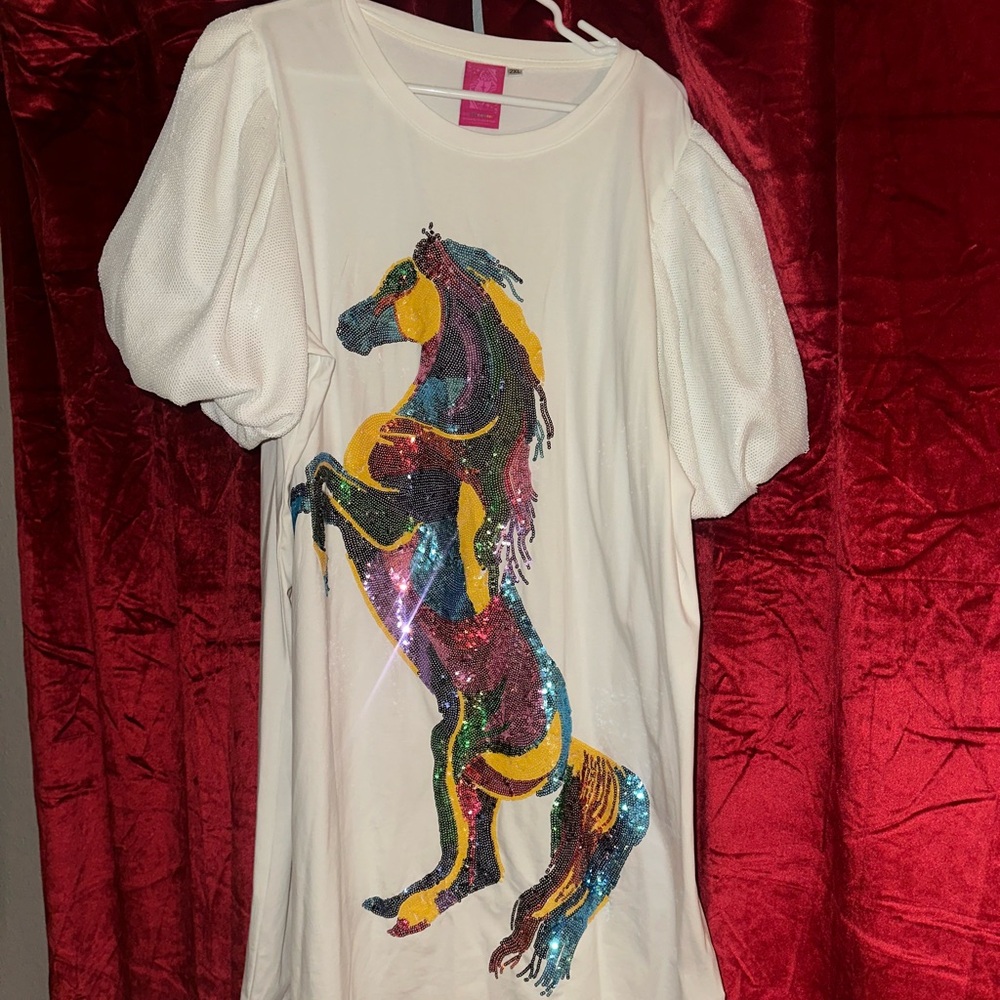 Queen of Sparkles Horse Dress!